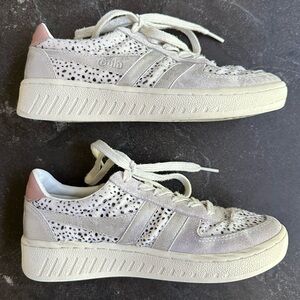 Gola Grandslam Mamba Cheetah Silver Sneakers